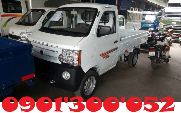 Đại lý xe tải Dongben uy tín: Bán Xe tải Dongben tải trọng 870KG/ 820kg/ 770kg thùng dài 2.5 mét