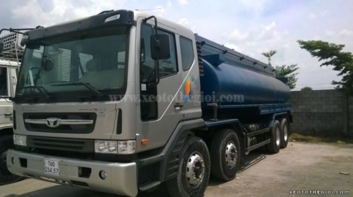 Xe Daewoo M9CEF - Bồn chở sữa  16 m3, có lớp cách nhiệt bảo vệ