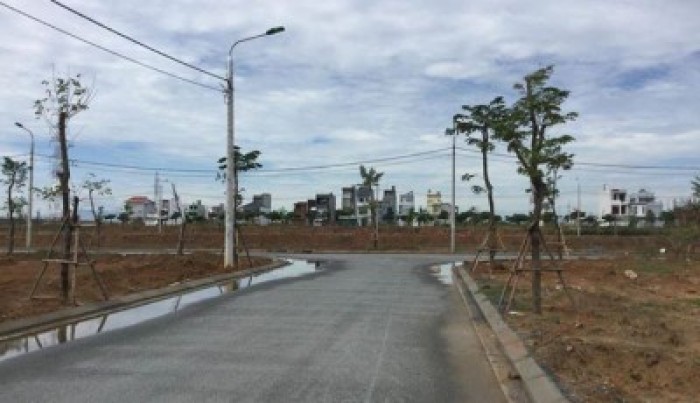 Bán đất  block B1.4 đảo VIP khu sinh thái Hòa Xuân,  đấu lưng đường hàng dừa