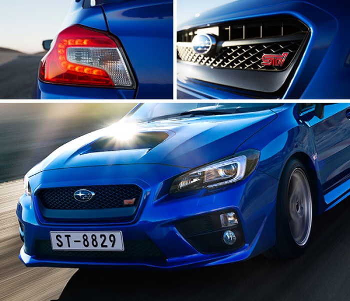 Xe Subaru WRX STI 2017 dòng xe Sport Sedan 4 chỗ, máy xăng, số tự động