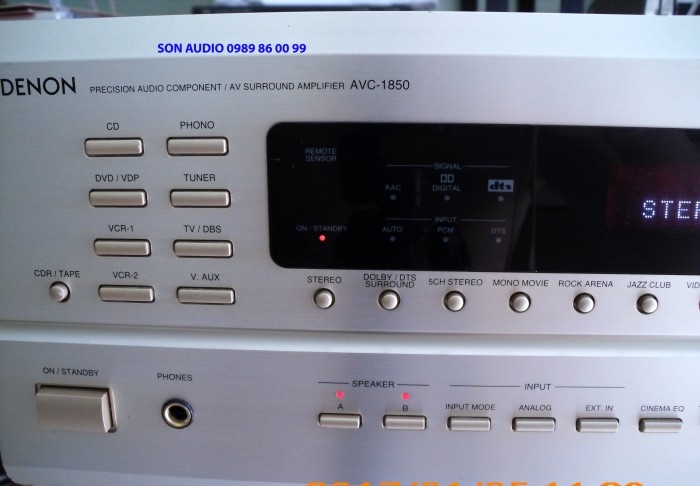 Amply Denon AVC 1850 Made in Japan