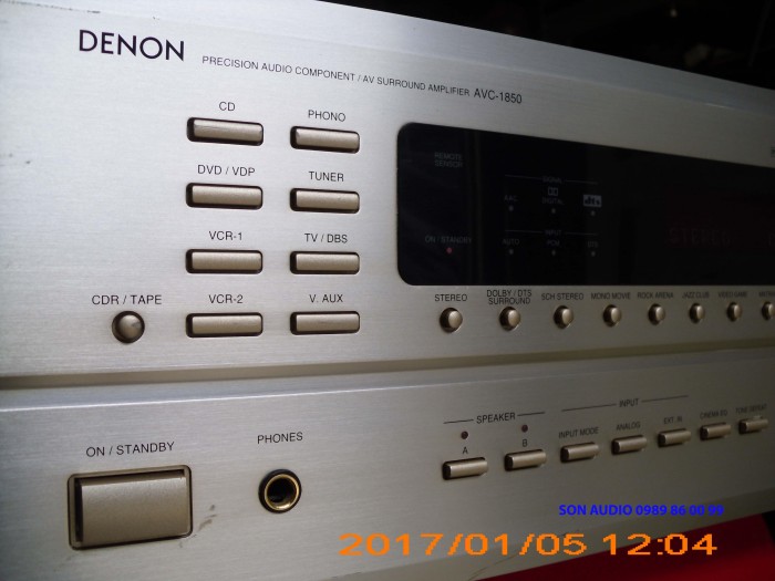 Amply Denon AVC 1850 Made in Japan