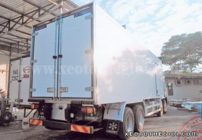 Bán Xe Daewoo Cargo M9CEF đông lạnh 19 tấn, Nhập khẩu 2016! TẶNG đóng thùng
