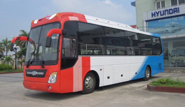 Xe khách Hyundai Tracomeco 42 giường xe nhập khẩu 3 cục,xe giao ngay.