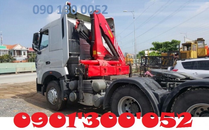 Xe đầu kéo: Hino, Fuso, Dongfeng, Hyundai, Howo Gắn Cẩu Gấp/ Xếp uy tín Sài Gòn