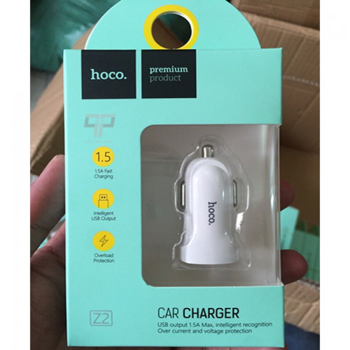 Cốc Sạc Xe Hơi Hoco Chính Hãng 1 Cổng USB