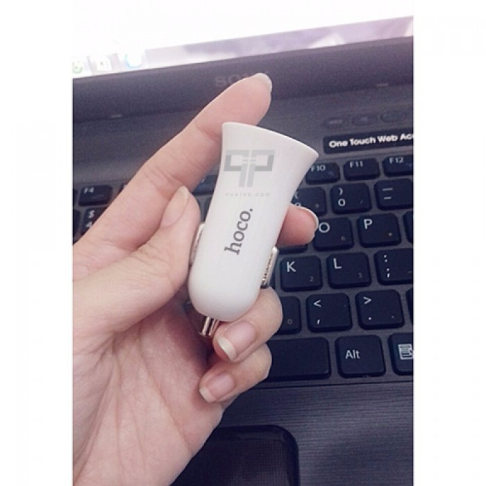 Cốc Sạc Xe Hơi Hoco Chính Hãng 1 Cổng USB