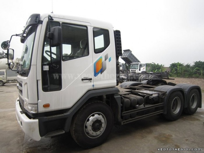 Đại lý Bán Xe Đầu kéo Daewoo 340 V3TEF 2 cầu 45 tấn, hỗ trợ 80%, giao xe ngay