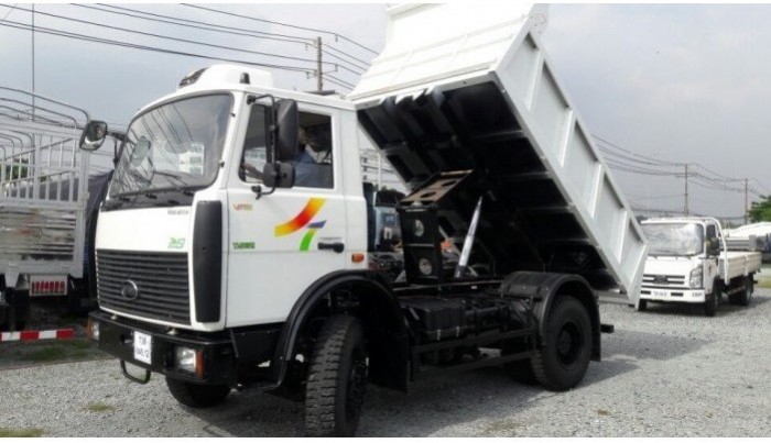 Ben 3 chân tải 11 tấn chở 30 tấn Veam VB1110, ĐC KaMaz 8 xi lanh NK 100%, trâu bò
