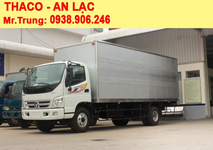 MUA BÁN XE TẢI THACO OLLIN 700B tải trọng 7 tấn