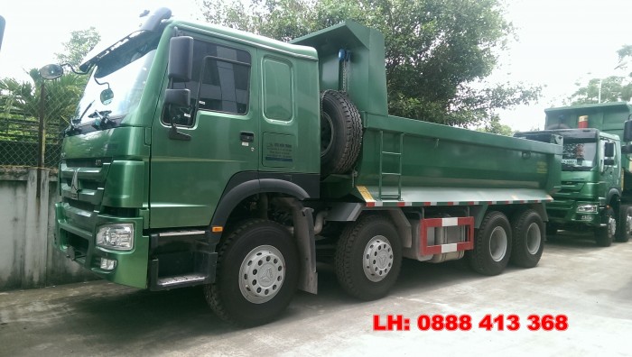 Xe ben HOWO 4 CHÂN 371HP
