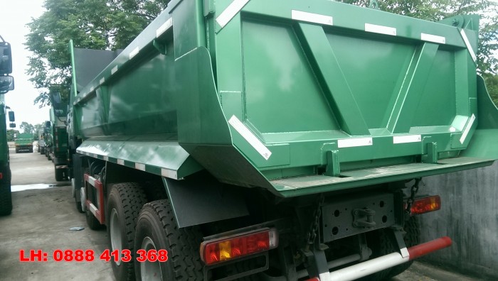 Xe ben HOWO 4 CHÂN 371HP
