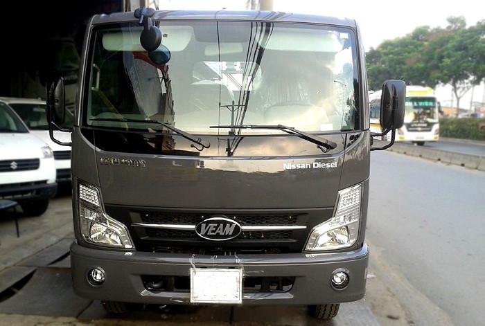Xe VT651 thùng mui bạt tải 6t5 bững nâng