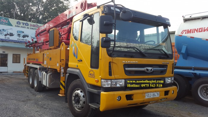 Bán Junjin JXZZ38-5.16HP 38m Xe bơm bê tông. Tặng 100% phí trước bạ khi mua xe