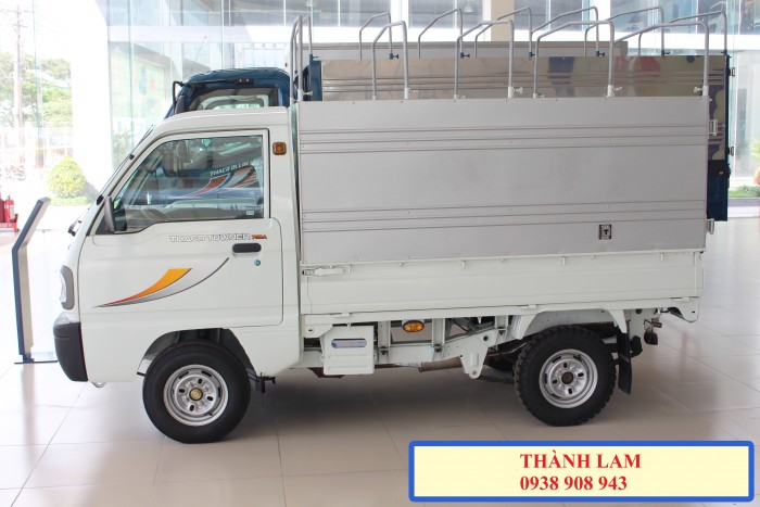 Xe tải nhẹ máy xăng 500kg 600kg động cơ Suzuki, xe tải nhẹ chở trái cây rau củ Thaco Towner 750A