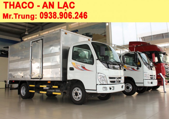 XE TẢI THACO OLLIN 500B tải trọng 5 tấn | Long An - Hồ Chí Minh