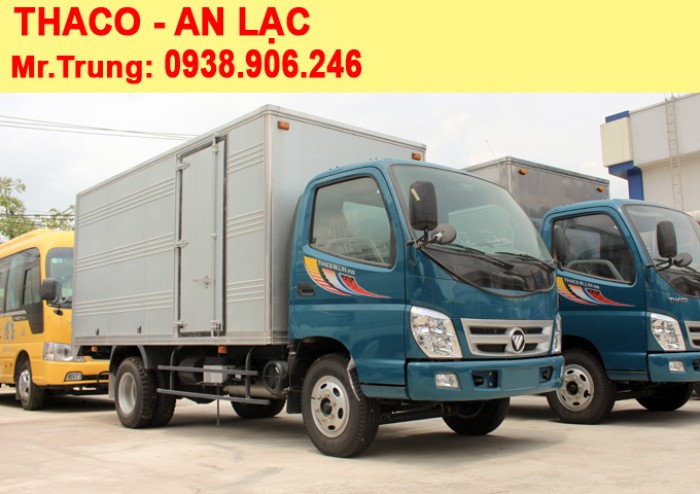 XE TẢI THACO OLLIN 500B tải trọng 5 tấn | Long An - Hồ Chí Minh