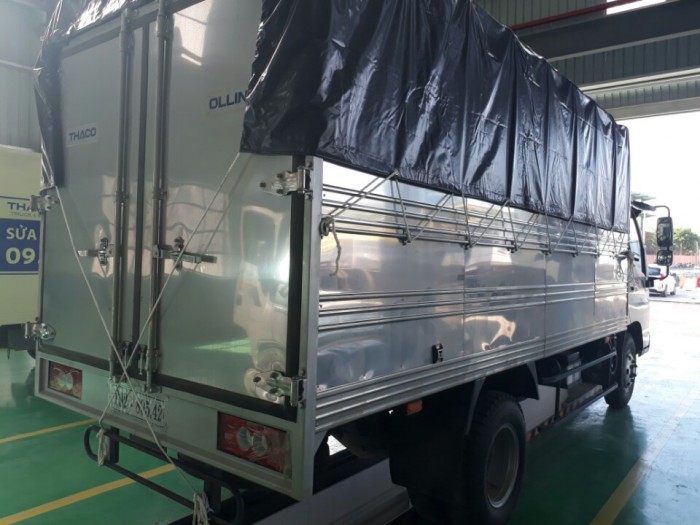 Bán xe tải thùng mui bạt 1t9, thùng dài 4,2m