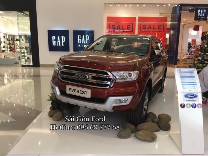 Giá lăn bánh Ford Everest 2019. Đại Lý Gia Định Ford