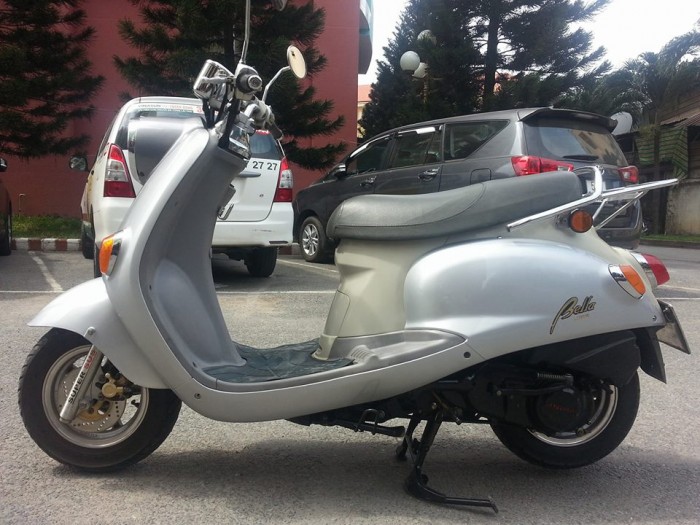 Suzuki Bella 125 Xám Bạc Kiểu Dáng Mio Classico Tuyệt Đẹp