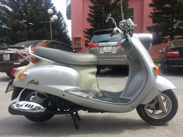 Suzuki Bella 125 Xám Bạc Kiểu Dáng Mio Classico Tuyệt Đẹp