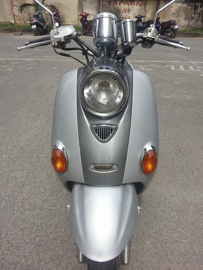 Suzuki Bella 125 Xám Bạc Kiểu Dáng Mio Classico Tuyệt Đẹp