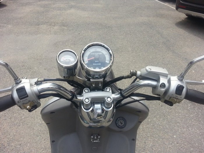 Suzuki Bella 125 Xám Bạc Kiểu Dáng Mio Classico Tuyệt Đẹp