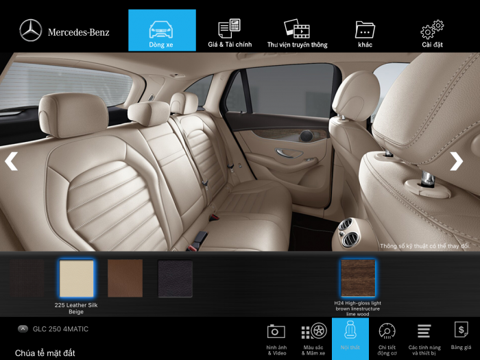 Khuyến mãi Mercedes GLC 300 Đen-Kem 2017 - có 1 xe -giao xe ngay