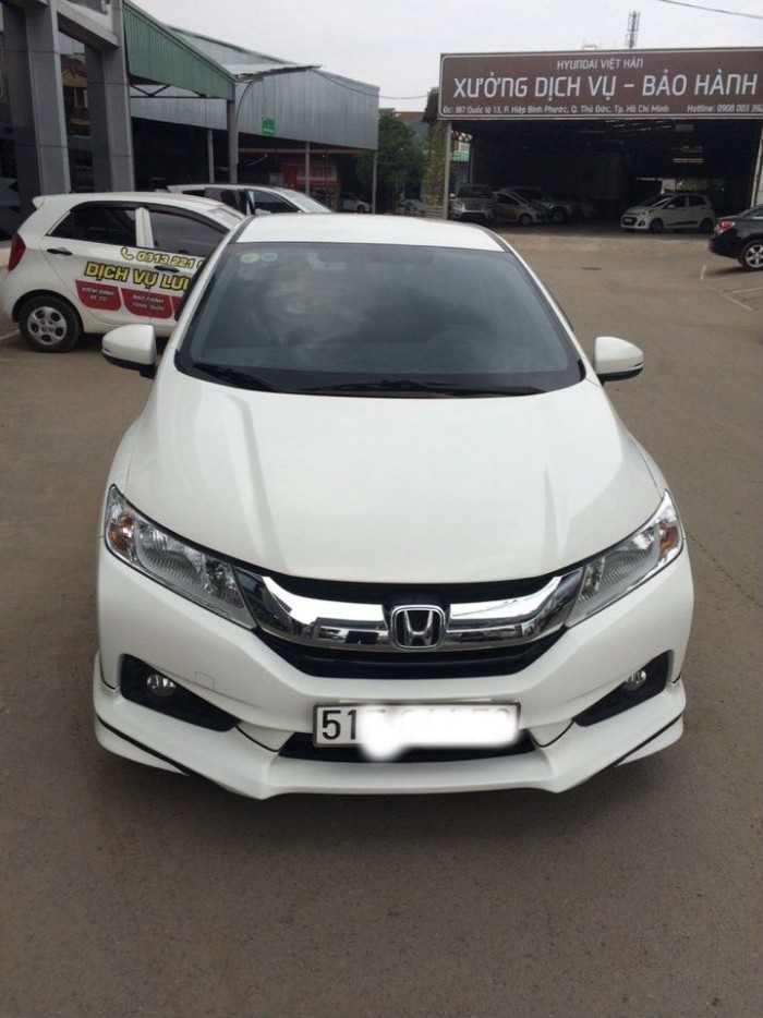 Honda city 1.5AT màu trắng 2015 cực đẹp