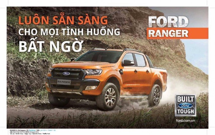 Ford ranger bán tải