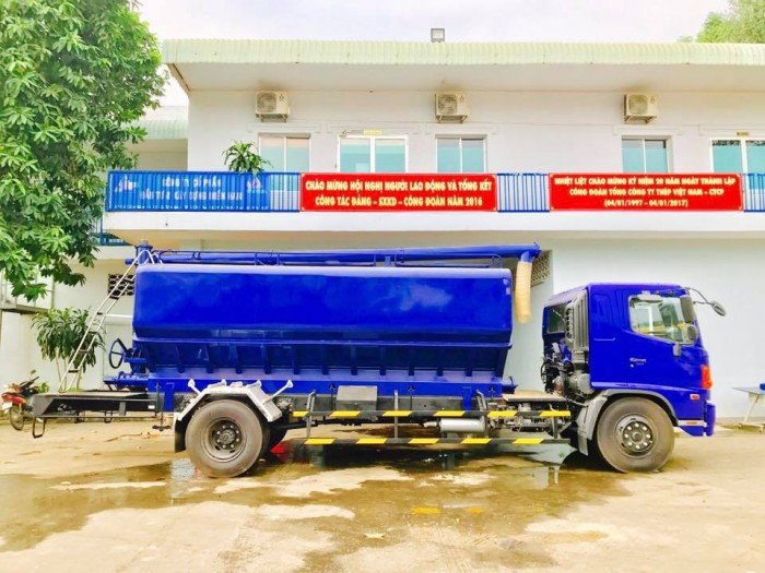Công ty Ô Tô Đại Đô Thành – Cung cấp Hino FG8JPSB 6,8 Tấn thùng chở cám gạo 18m3 dài 5,8m