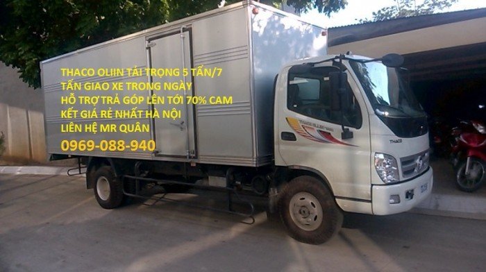 OLLiN 700B tải trọng 7 tấn giao xe ngay hỗ trợ trả góp lên tới 70%