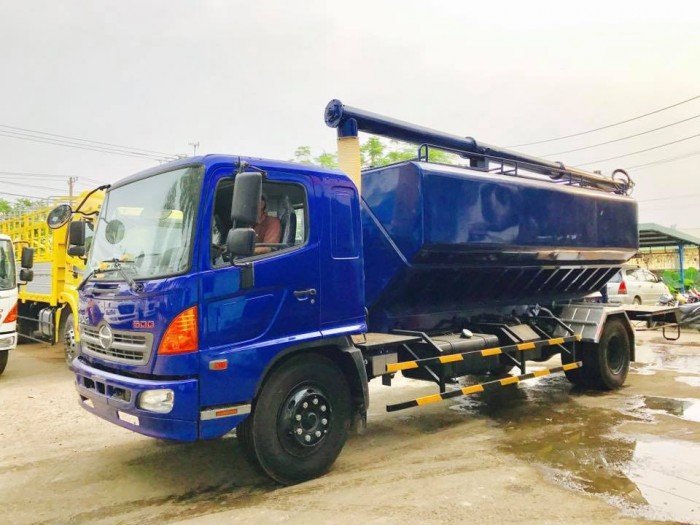 Xe tải Hino các loại, Hino thùng, thùng chở cám gạo 18m3 6,8 Tấn FG8JPSB