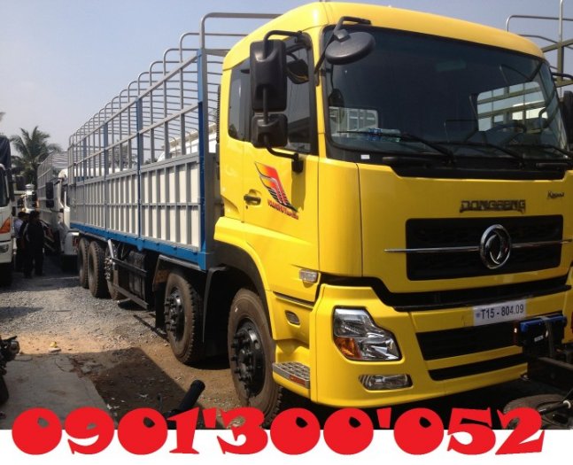 Giá xe tải dongfeng 17.9 tấn/ 18 tấn/ 18t, xe tải dongfeng hoàng Huy 4 chân giá rẻ