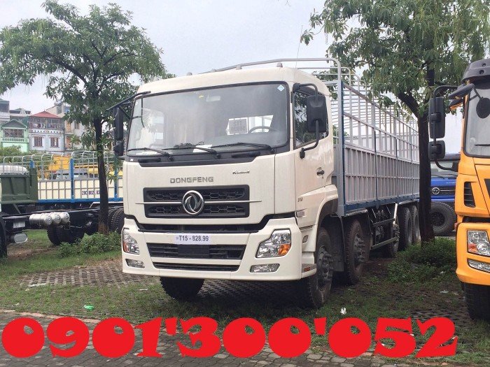 Giá xe tải dongfeng 17.9 tấn/ 18 tấn/ 18t, xe tải dongfeng hoàng Huy 4 chân giá rẻ