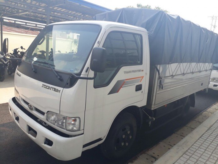 Bán xe tải 1t4 thùng mui bạt, Frontier 140, hỗ trợ vay vốn ngân hàng