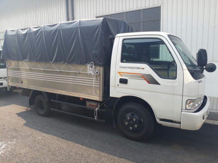 Bán xe tải 1t4 thùng mui bạt, Frontier 140, hỗ trợ vay vốn ngân hàng