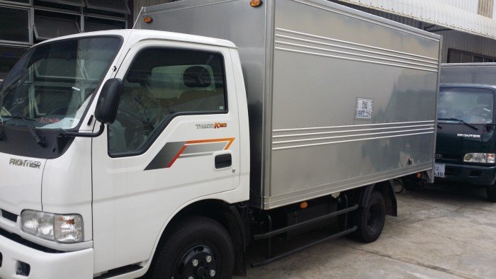 Bán xe tải kia 2t3 thùng kính, kia k165, hỗ trợ vay vốn