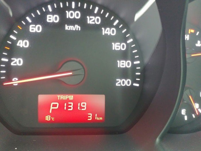 Kia Morning Si 2017 đi 31 km