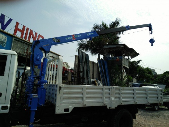 Bán xe 3450 gắn cẩu, cẩu 3 khúc
