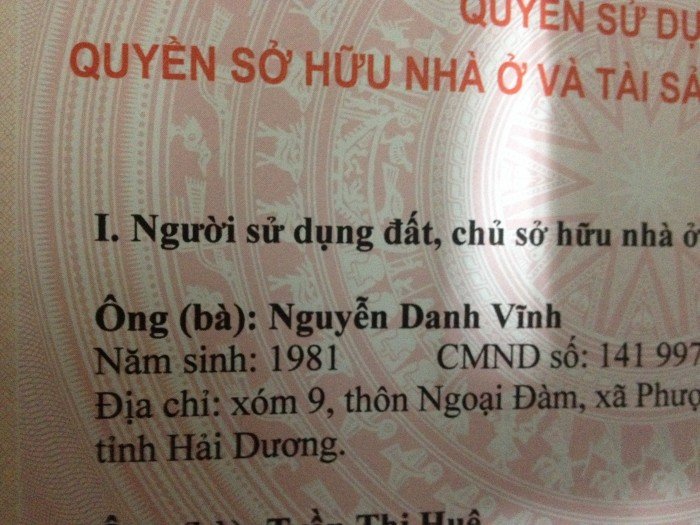 Bán nhà Yên Xá-Tân Triều–Thanh Trì -Hà Nội