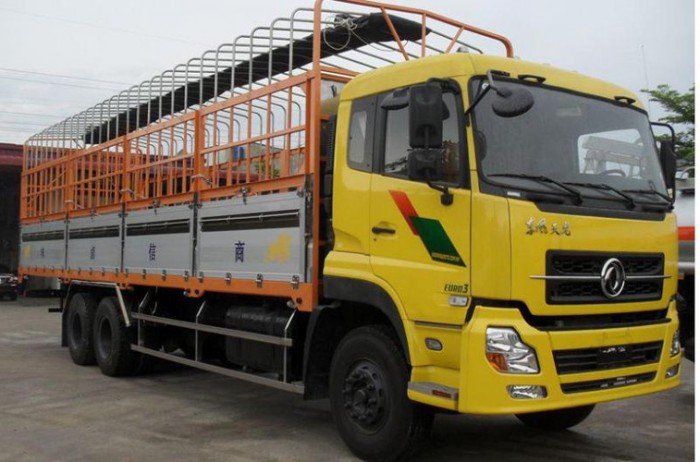 Xe tải Dongfeng 9,6 thùng kín, thùng mui bạt Tấn trả góp, giá siêu rẻ