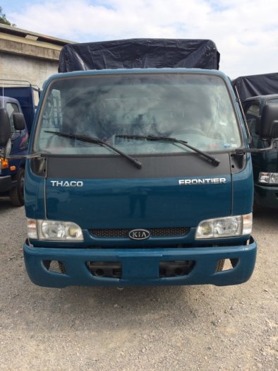 Kia K165 Thùng Mui Bạt Nâng Tải 2,4 Tấn