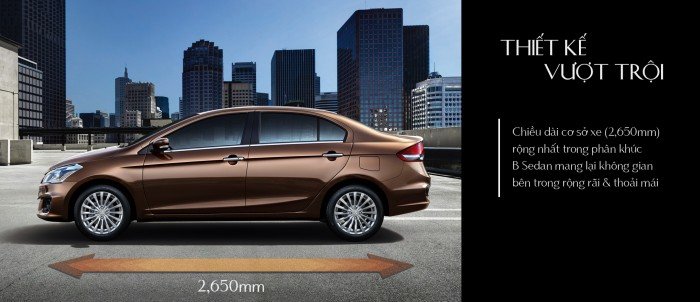 Suzuki Ciaz 2017, giá cả cạnh tranh