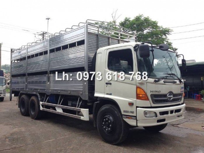 Bán xe Hino FL8JTSL 12,5 tấn chở gia cầm vay ngân hàng lãi suất rẻ - không thế chấp