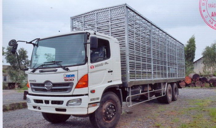 Bán xe Hino FL8JTSL 12,5 tấn chở gia cầm vay ngân hàng lãi suất rẻ - không thế chấp
