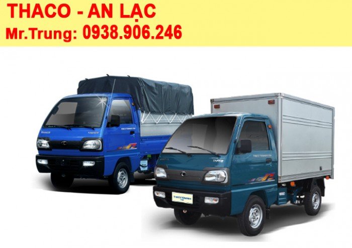 XE TẢI THACO TOWNER 750A tải trọng 750kg | Long An - Hồ Chí Minh