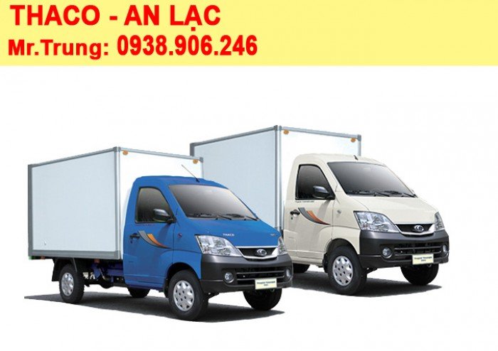 XE TẢI THACO TOWNER 750A tải trọng 750kg | Long An - Hồ Chí Minh
