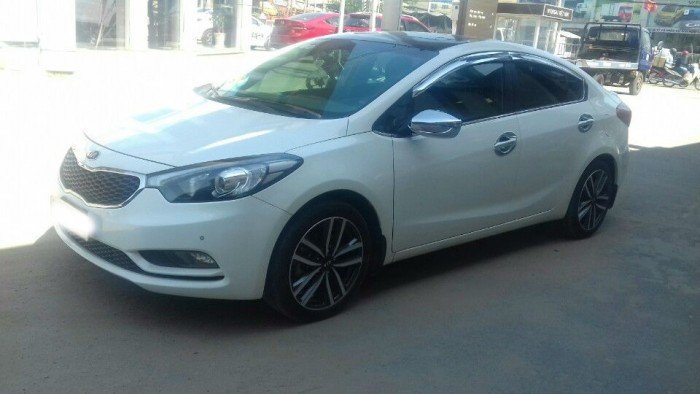 kia k3 2.0at 2016 màu trắng full option