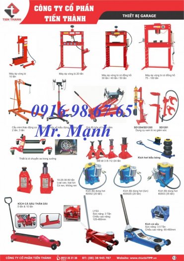 Đội cá sâu, đội hơi thiết bị gara ô tô giá rẻ